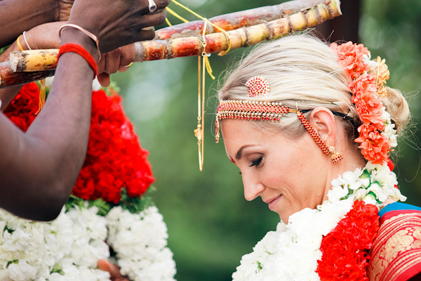 traditional Indian wedding ceremony ritual -photo by Chicago based wedding photographers Harrison Studio